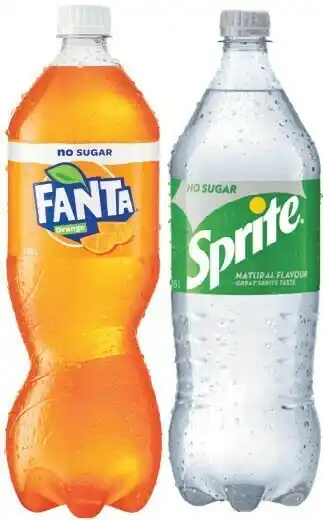 Coles Fanta or Sprite Soft Drink 1.25 Litre offer