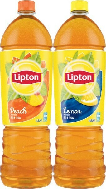 Coles Lipton Ice Tea 1.5 Litre offer