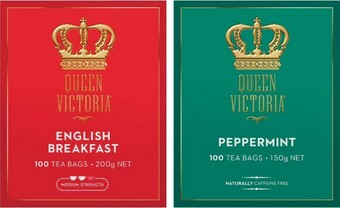 Coles Queen Victoria Tea Bags 100 Pack offer