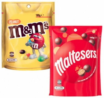 Coles Mars M&M’s, Maltesers or Pods 120g-180g offer