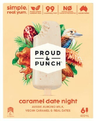 Coles Peters Proud & Punch Ice Sticks 6 Pack-8 Pack offer