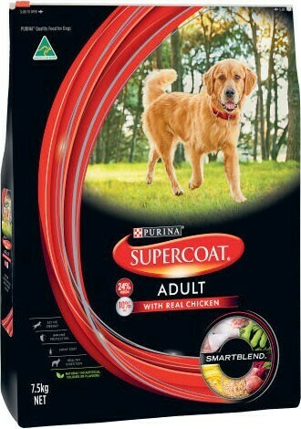 Coles Supercoat Dry Dog Food 7.5kg offer