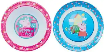 Coles Peppa Pig Bowl or Peppa Pig Plate offer