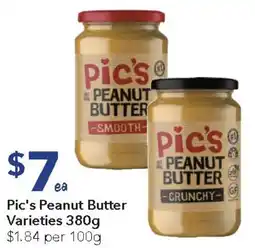 Ritchies Pic's Peanut Butter offer