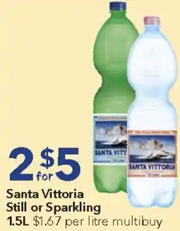 Ritchies Santa Vittoria Still or Sparkling offer
