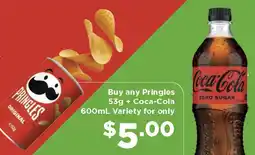 Ritchies Buy any Pringles + Coca-Cola offer