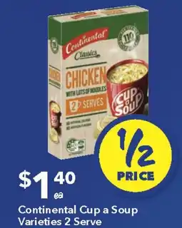 Ritchies Continental Cup a Soup offer