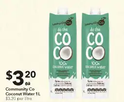 Ritchies Community Co Coconut Water offer