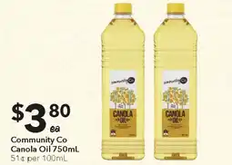 Ritchies Community Co Canola Oil offer