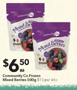 Ritchies Community Co Frozen Mixed Berries offer