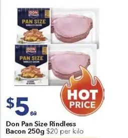 Ritchies Don Pan Size Rindless Bacon offer