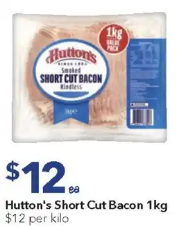 Ritchies Hutton's Short Cut Bacon offer
