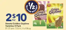 Ritchies Streets Golden Gaytime offer