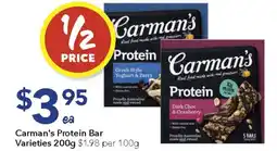 Ritchies Carman's Protein Bar offer