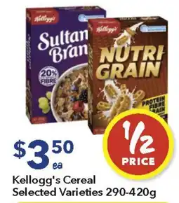 Ritchies Kellogg's Cereal offer