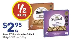 Ritchies Sunsol Thins offer