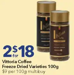 Ritchies Vittoria Coffee Freeze Dried offer