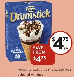 Foodworks Peters Drumstick Ice Cream offer