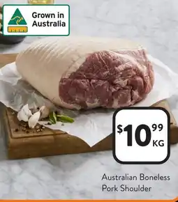 Foodworks Australian Boneless Pork Shoulder offer