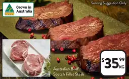 Foodworks Australian Beef Scotch Fillet Steak offer