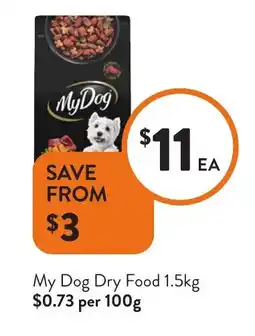 Foodworks My Dog Dry Food offer