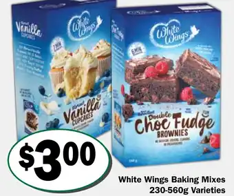 Friendly Grocer White Wings Baking Mixes offer