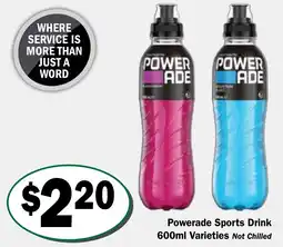 Friendly Grocer Powerade Sports Drink offer