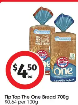 Coles Tip Top The One Bread offer