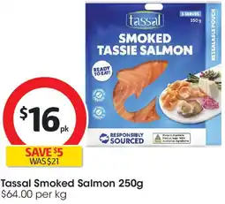 Coles Tassal Smoked Salmon offer