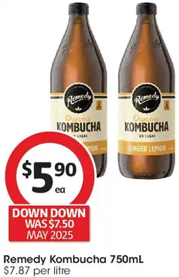 Coles Remedy kombucha offer