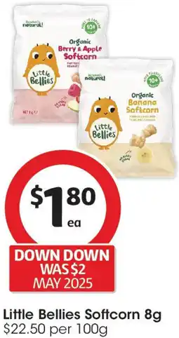 Coles Little Bellies Softcorn offer