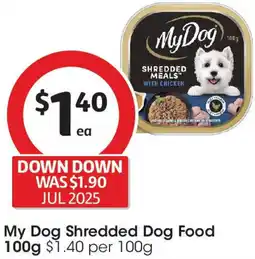 My Dog Shredded Dog Food