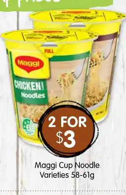 Spudshed Maggi Cup Noodle offer