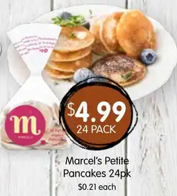 Spudshed Marcel's Petite Pancakes offer