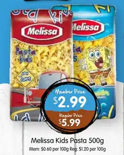 Spudshed Melissa Kids Pasta offer