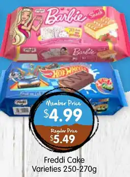 Spudshed Freddi Cake Varieties offer