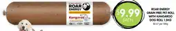 Spudshed Roar energy grain free pet roll with kangaroo dog roll offer