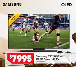 Harvey Norman Samsung 77" S95F 4K* OLED Smart Al TV offer