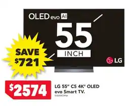 Harvey Norman LG 55" C5 4K OLED evo Smart TV offer