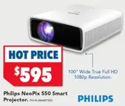 Harvey Norman Philips NeoPix 550 Smart Projector offer
