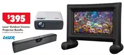 Harvey Norman Laser Outdoor Cinema Projector Bundle offer