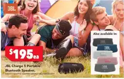 Harvey Norman JBL Charge 5 Portable Bluetooth Speaker offer