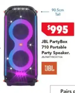 Harvey Norman JBL PartyBox 710 Portable Party Speaker offer