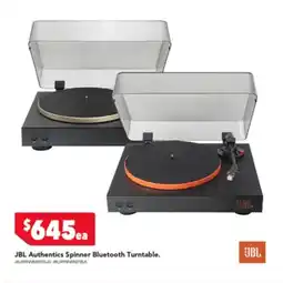 Harvey Norman JBL Authentics Spinner Bluetooth Turntable offer