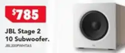 Harvey Norman JBL Stage 2 10 Subwoofer offer