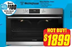 The Good Guys W Westinghouse 90cm Electric Oven offer