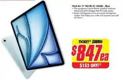 The Good Guys iPad Air 11" M3 Wi-Fi 128GB - Blue offer