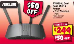 JB Hi-Fi ASUS Dual Band Wi-Fi 7 Router offer