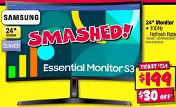 JB Hi-Fi SAMSUNG 24" Monitor offer