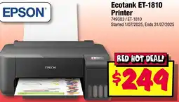 JB Hi-Fi EPSON Ecotank Printer offer